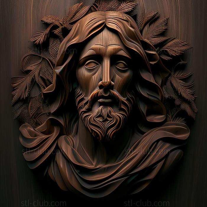 3D model st jesus (STL)